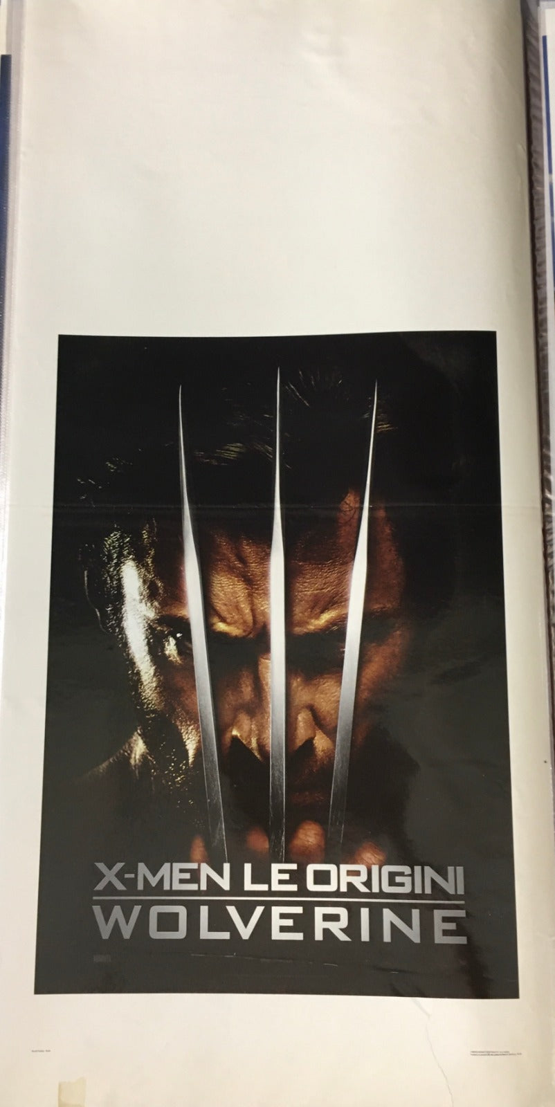 Locandina Di Cinema Originale D'Epoca X-Men le origini - Wolverine 2009 Tortona4Arte
