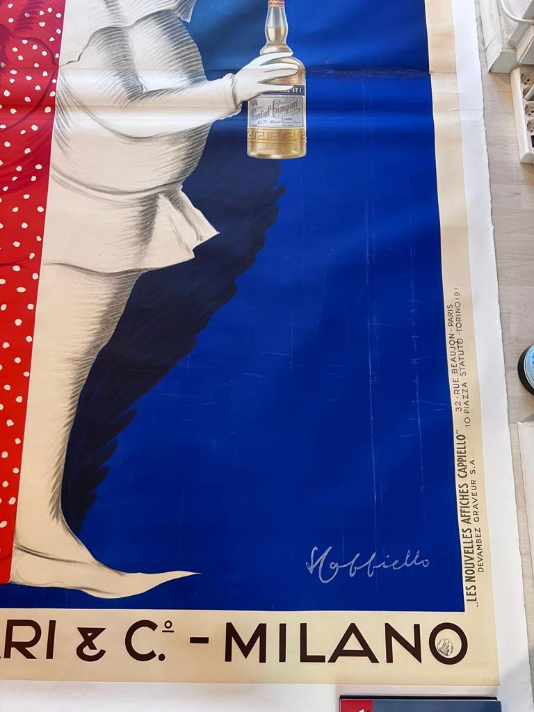Manifesto pubblicitario Campari Bitter e Cordial Tortona4Arte