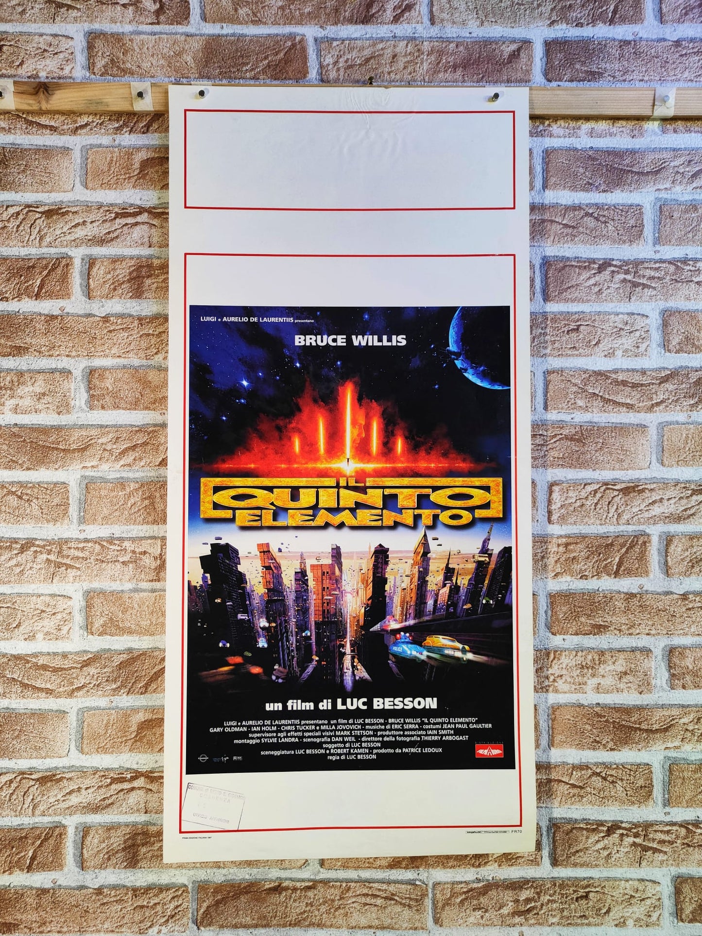Locandina originale di cinema - Il quinto elemento Tortona4Arte