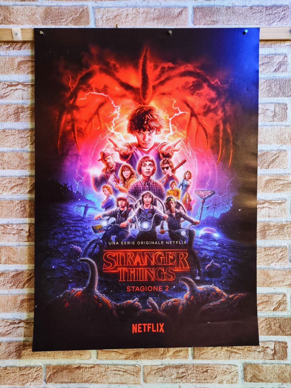 Locandina originale - Stranger Things Stagione 2 Tortona4Arte