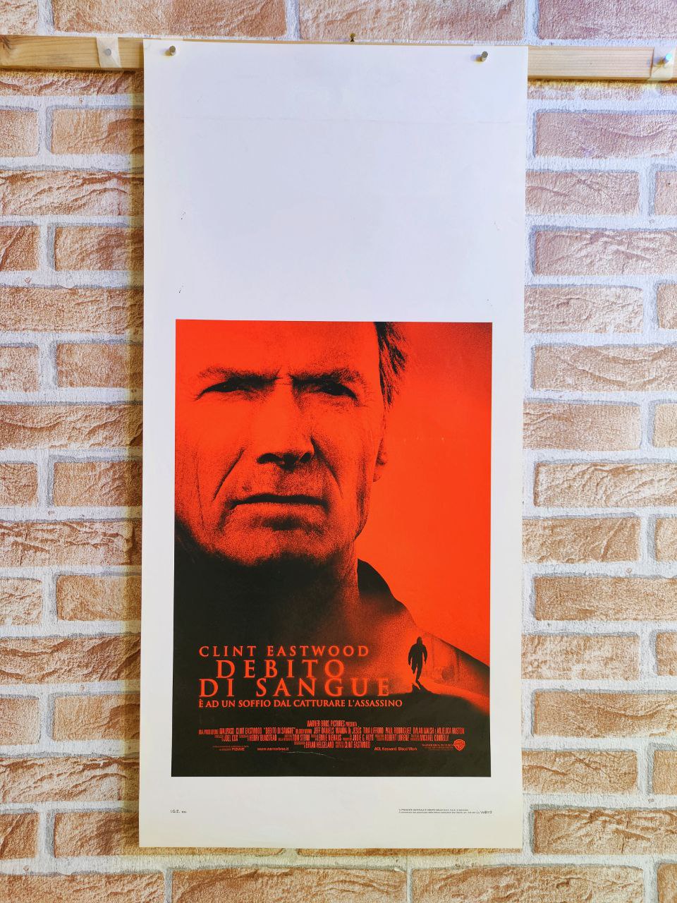 Locandina originale di cinema - Debito di sangue Tortona4Arte