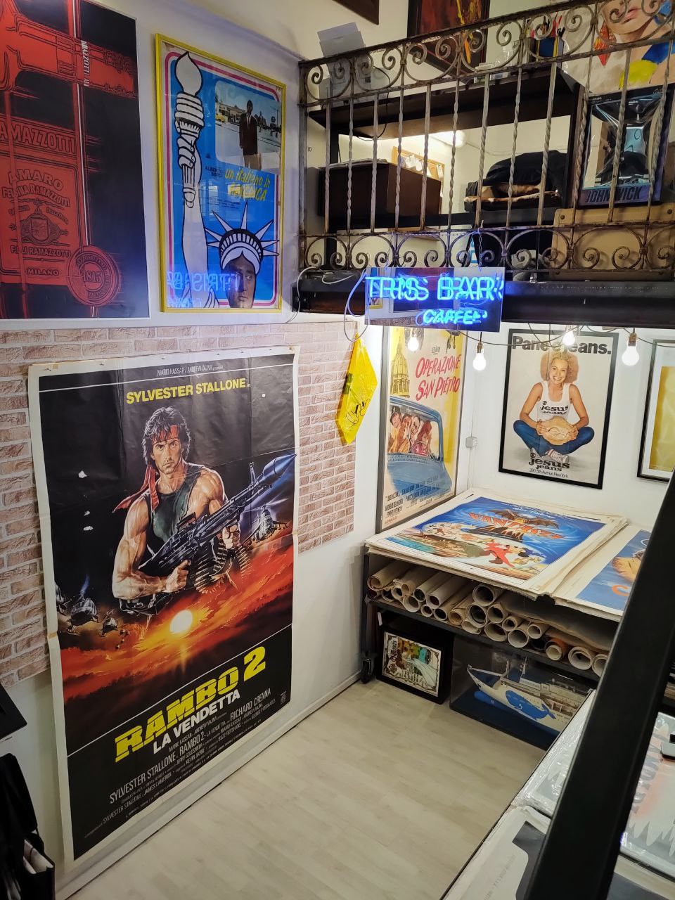 Manifesto originale di cinema - Rambo 2 - La vendetta