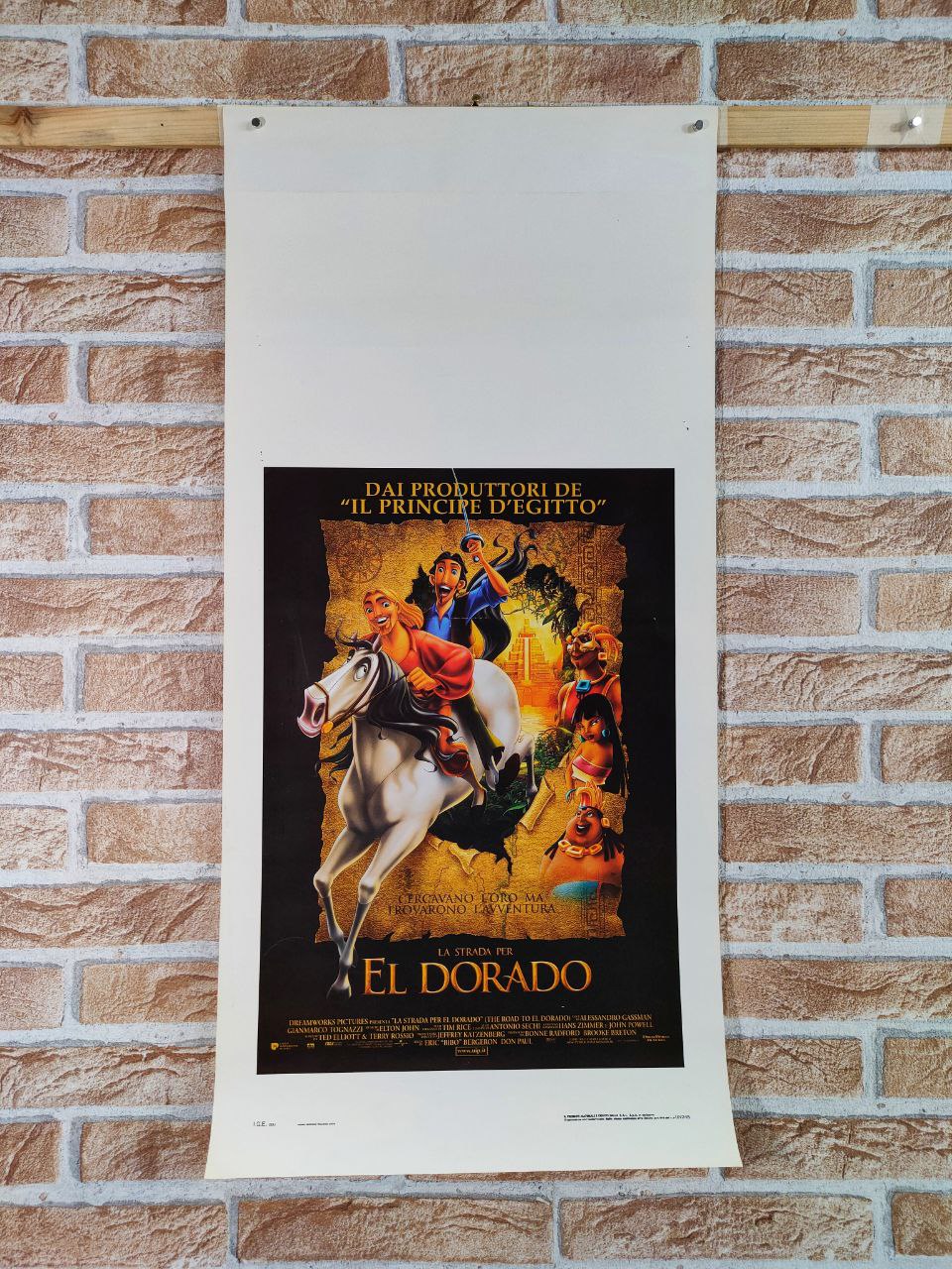 Locandina originale di cinema - La strada per El Dorado