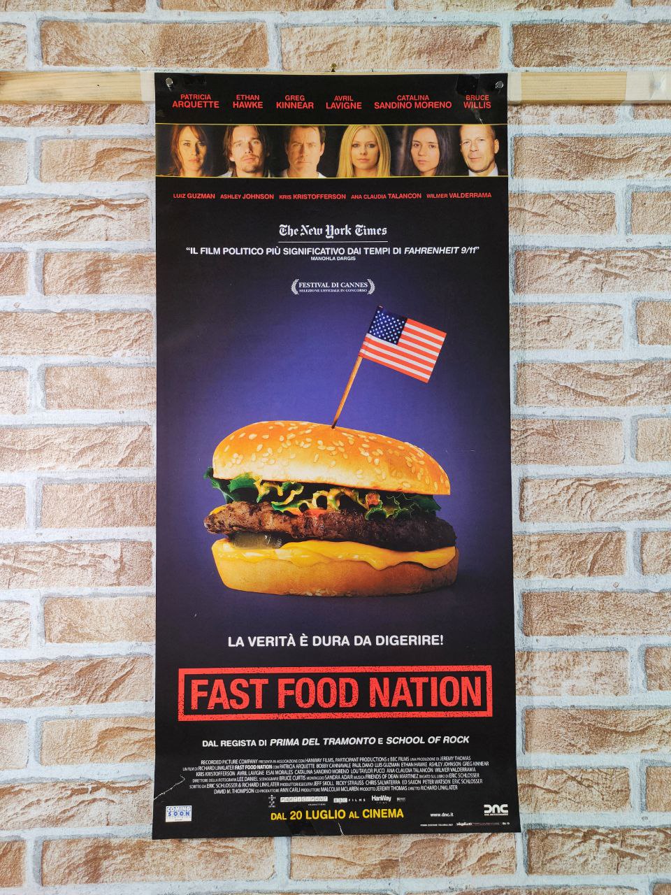 Locandina originale di cinema - Fast Food Nation