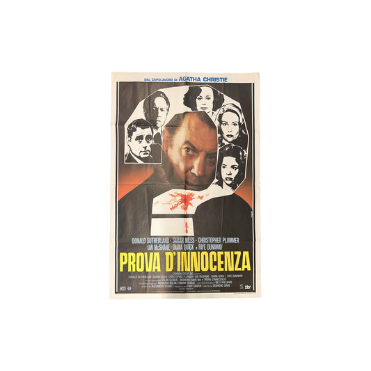 Manifesto originale di cinema - Prova d’innocenza