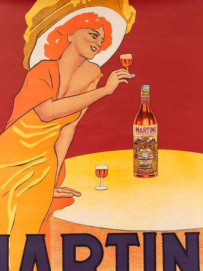 Manifesto originale pubblicitario - Martini e Rossi, Vermouth Torino