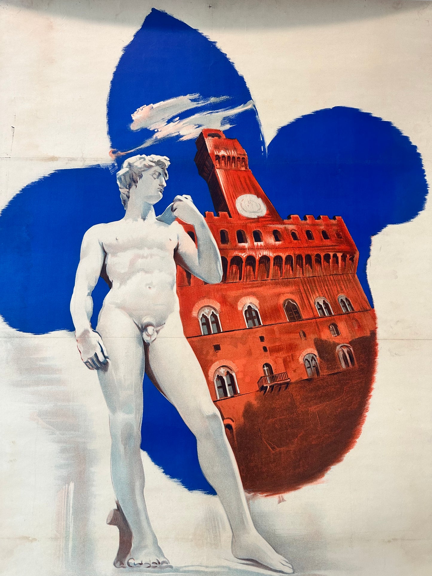 Manifesto pubblicitario originale - Firenze