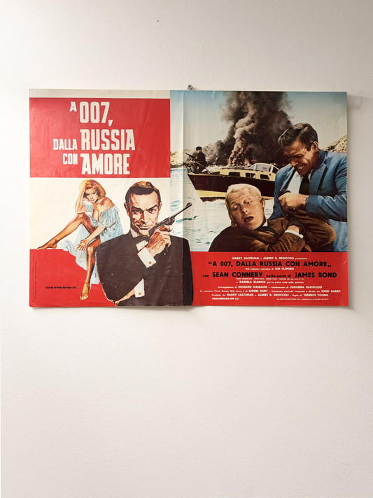 Fotobusta di cinema - 007 dalla Russia con Amore - Sean Connery