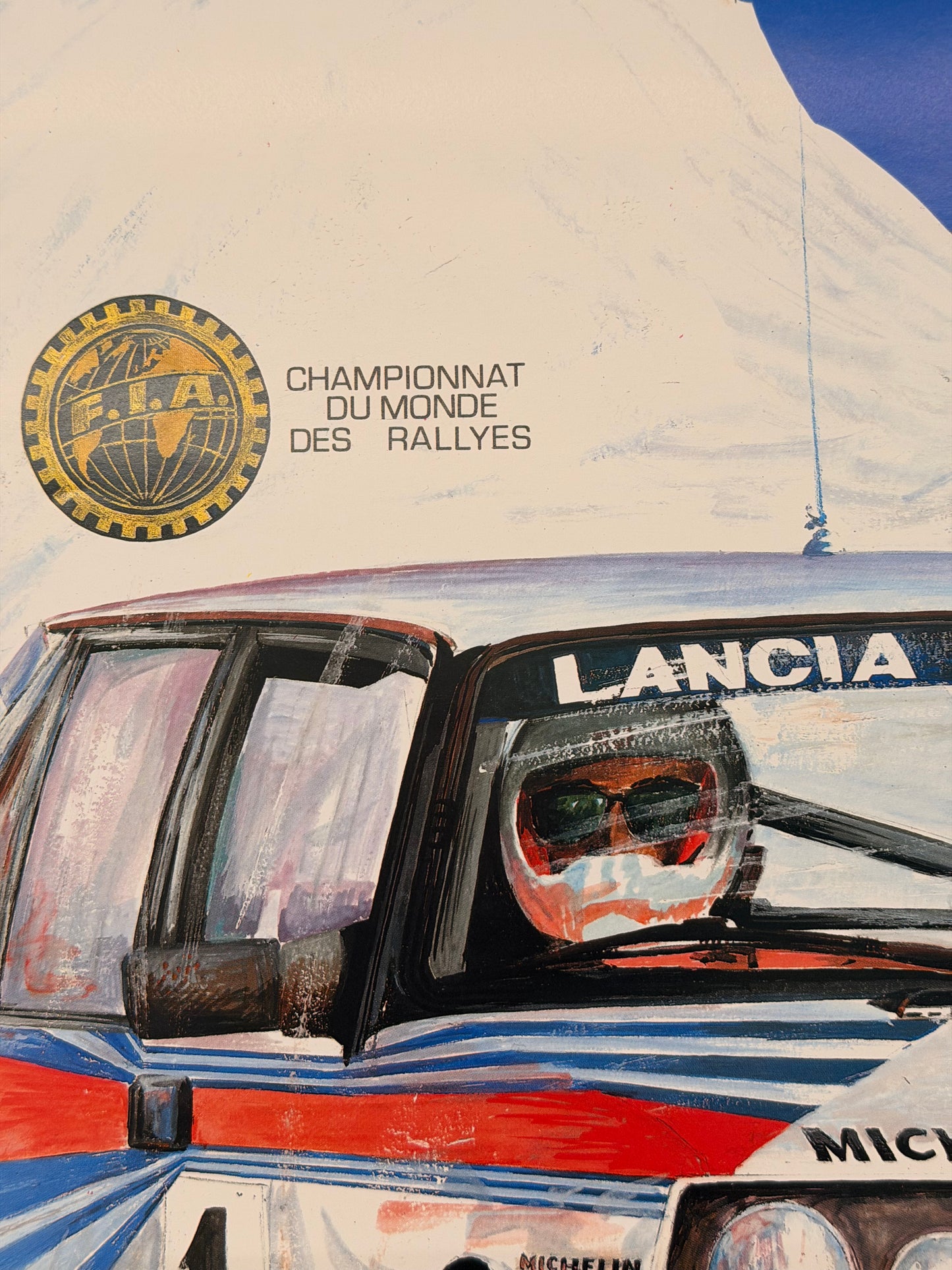 Manifesto pubblicitario - Rallye Monte Carlo 1988