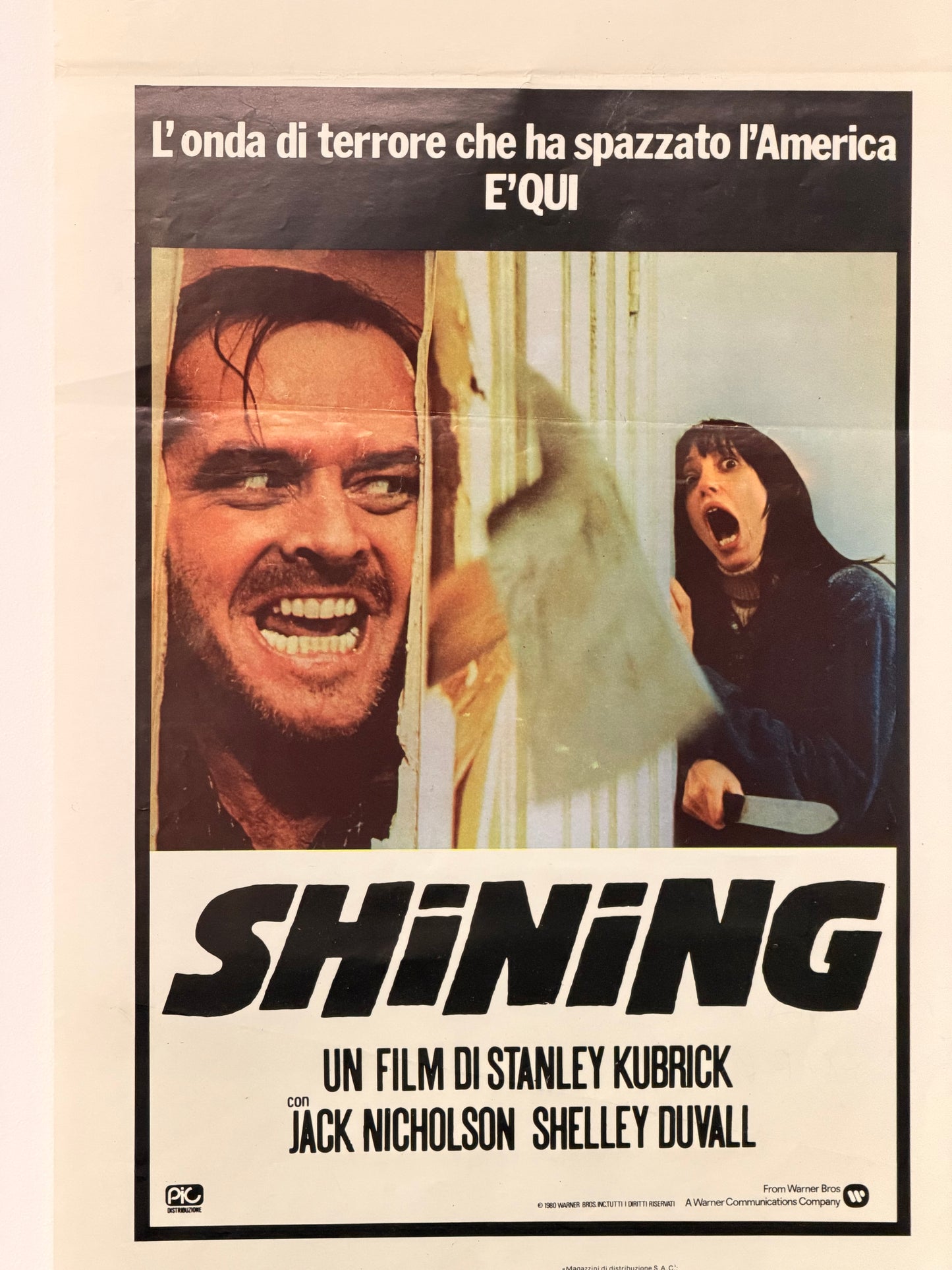 Locandina di cinema - Shining - Kubrick