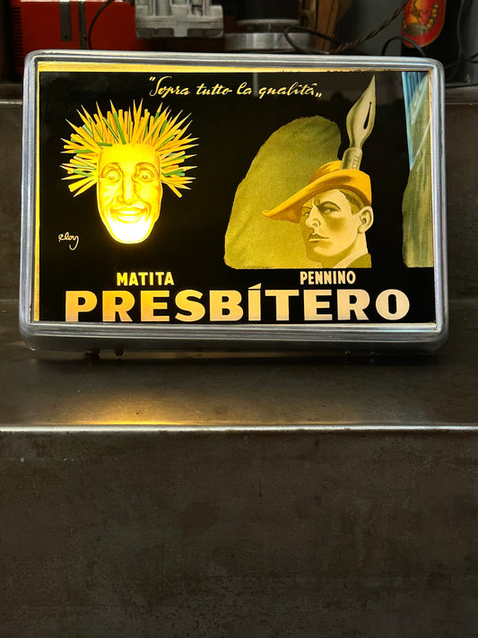 Insegna luminosa originale - Penne Presbitero
