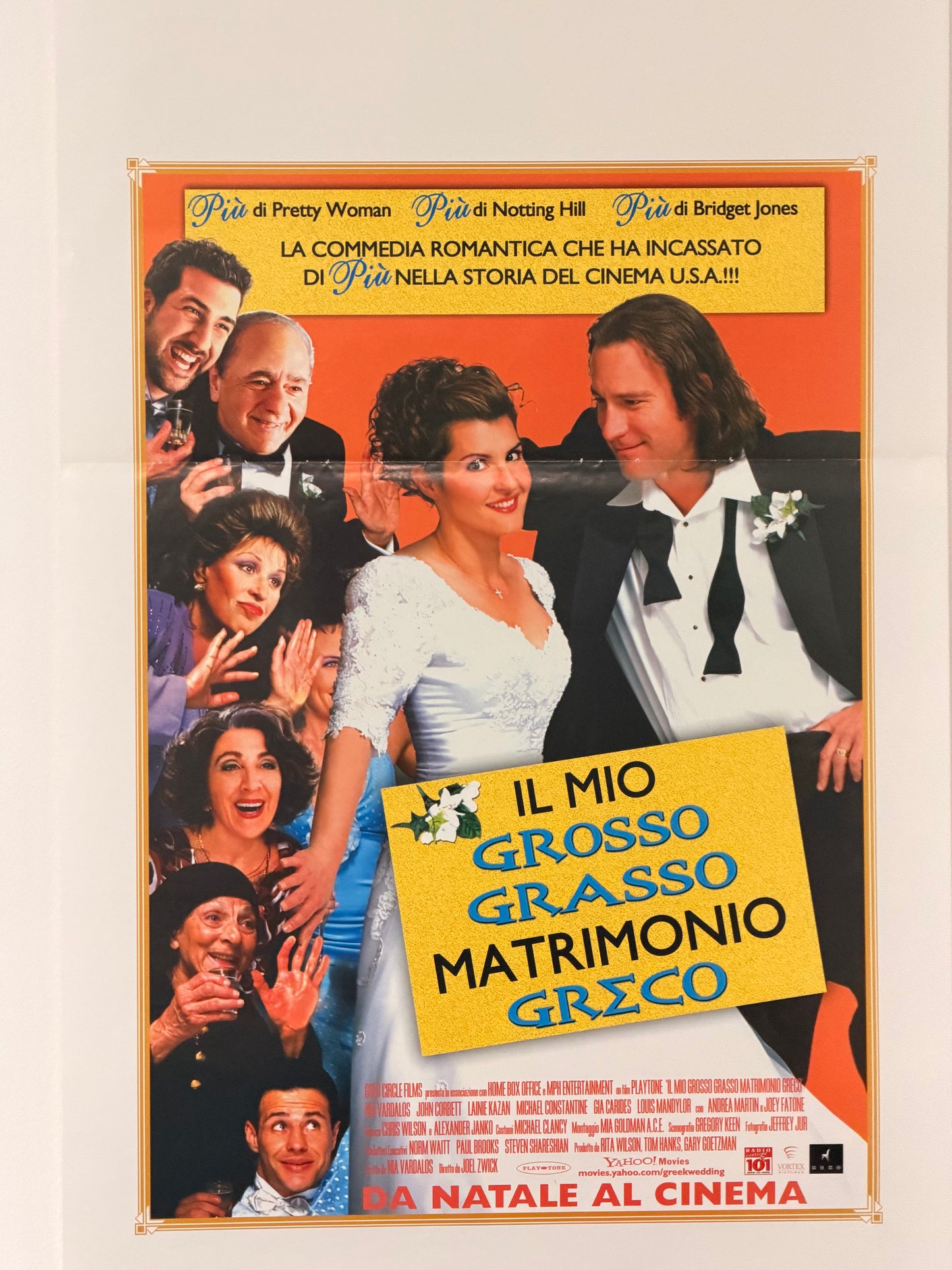 Locandina di cinema - Il mio grosso grasso matrimonio greco
