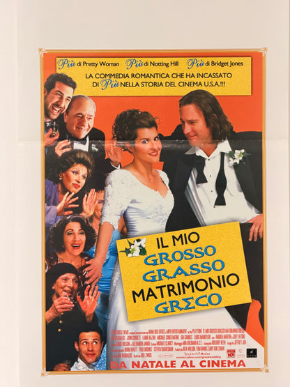 Locandina di cinema - Il mio grosso grasso matrimonio greco