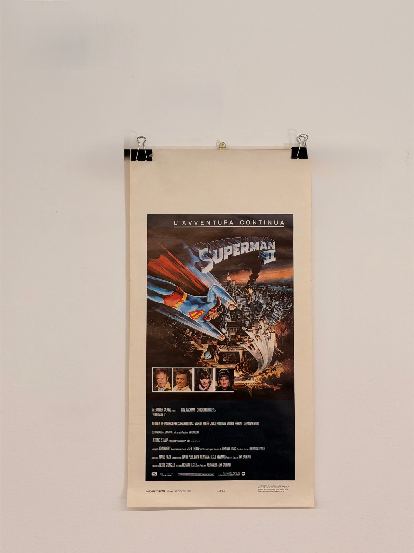 Locandina di cinema - Superman II