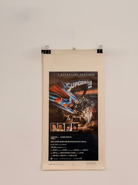 Locandina di cinema - Superman II