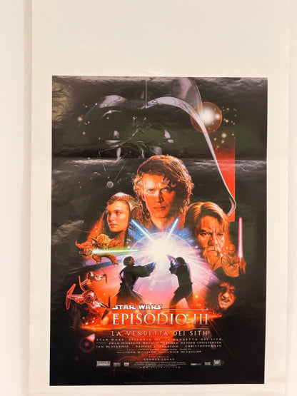 Locandina di cinema - Guerre Stellari Episodio III La Vendetta dei Sith