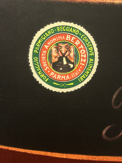 Manifesto pubblicitario originale -  Parmigiano Bertozzi