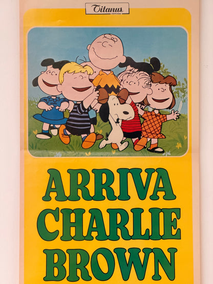 Locandina di cinema - Arriva Charlie Brown - Snoopy