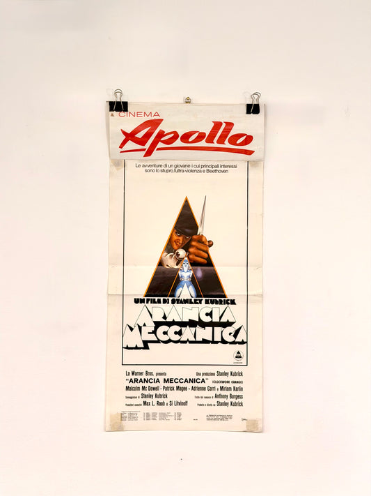Locandina di cinema - Arancia Meccanica