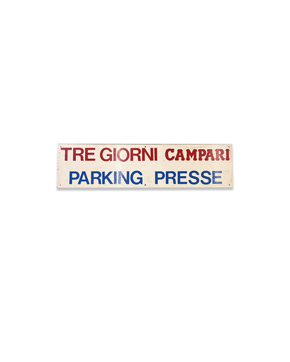 Segnale pubblicitaria Campari Giro della Svizzera
