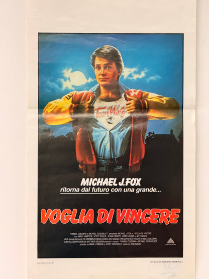 Locandina di cinema - Voglia da vincere