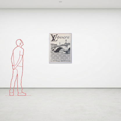 Manifesto pubblicitario originale - Louis Vuitton Lovers