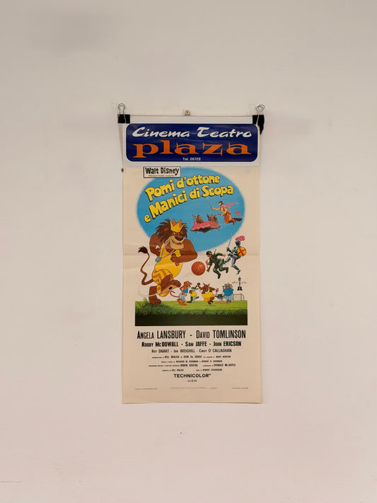 Locandina di cinema - Pomi d’ottone e manici di Scopa