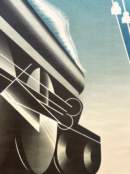Manifesto pubblicitario originale - Nord Express