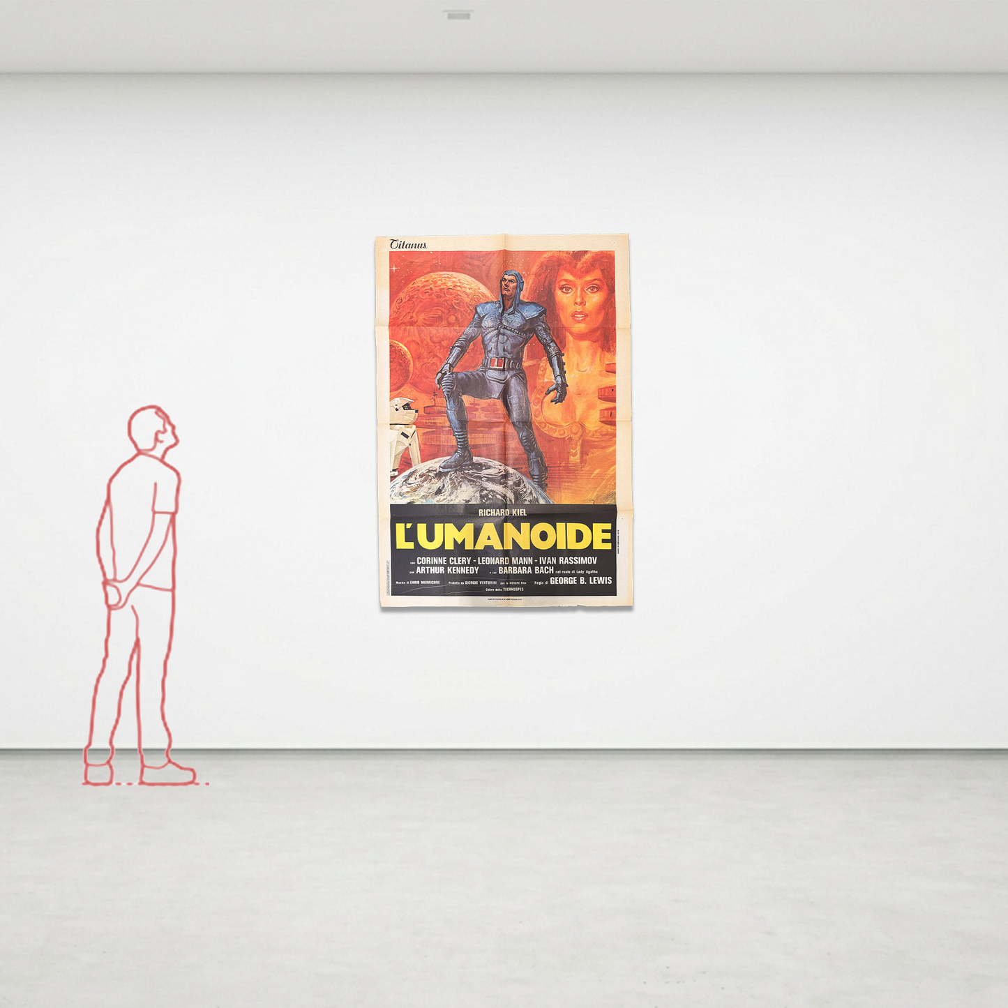 Manifesto originale di cinema - L'umanoide