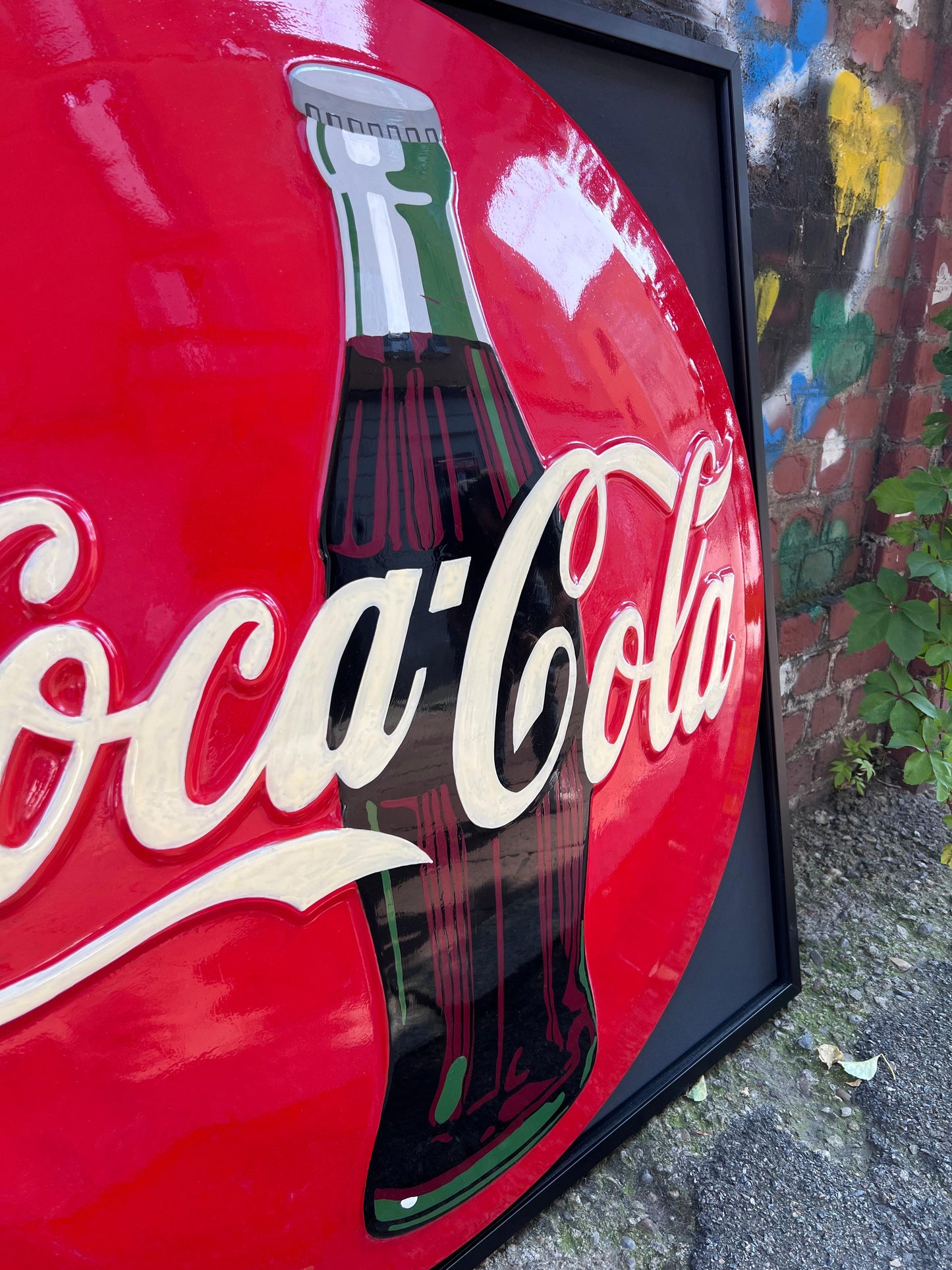 Insegna originale Coca Cola anni 70
