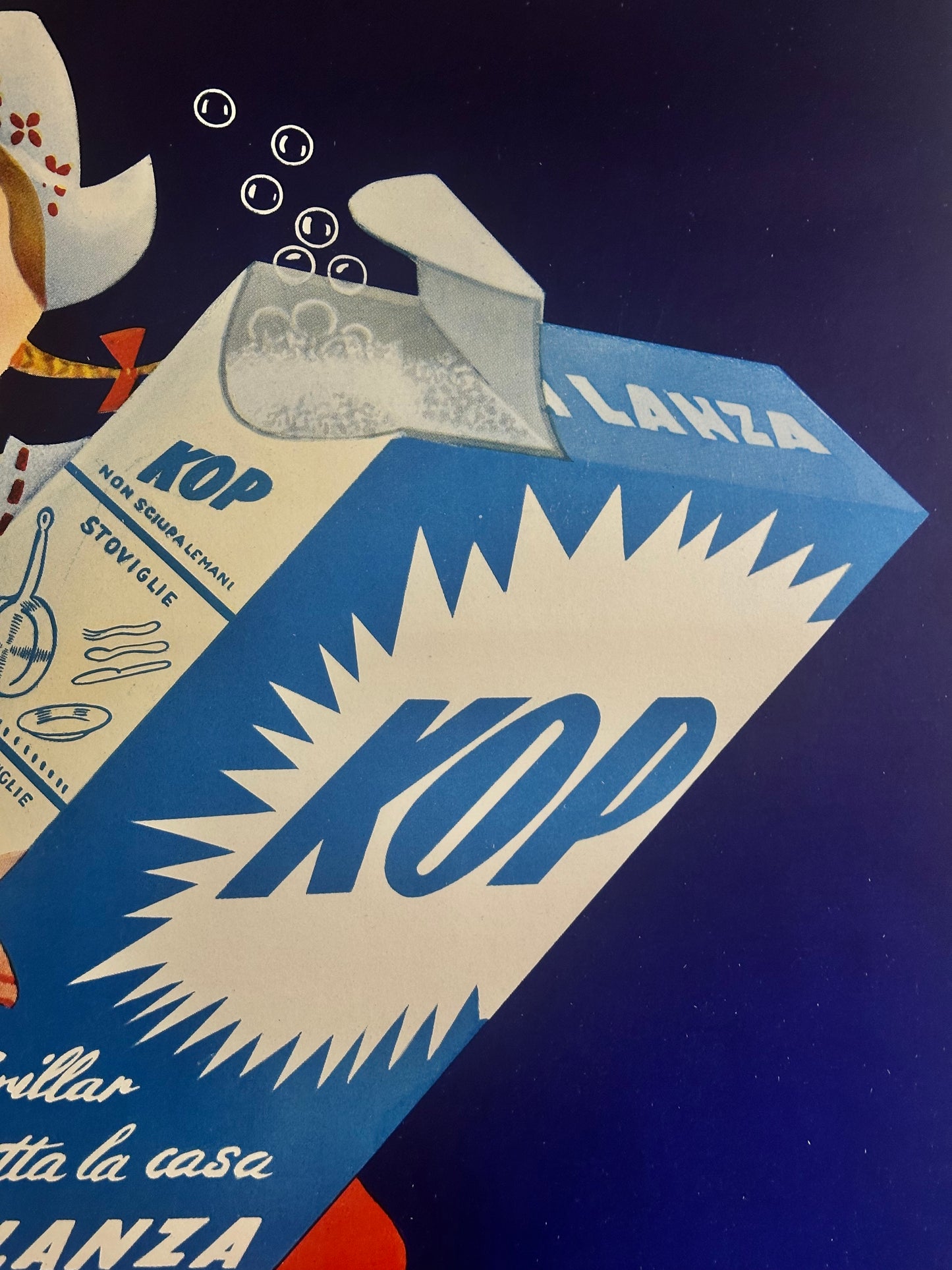 Manifesto pubblicitario originale - KOP Miralanza