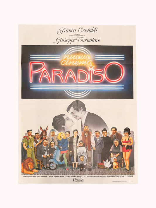 Manifesto di cinema - Nuovo Cinema Paradiso