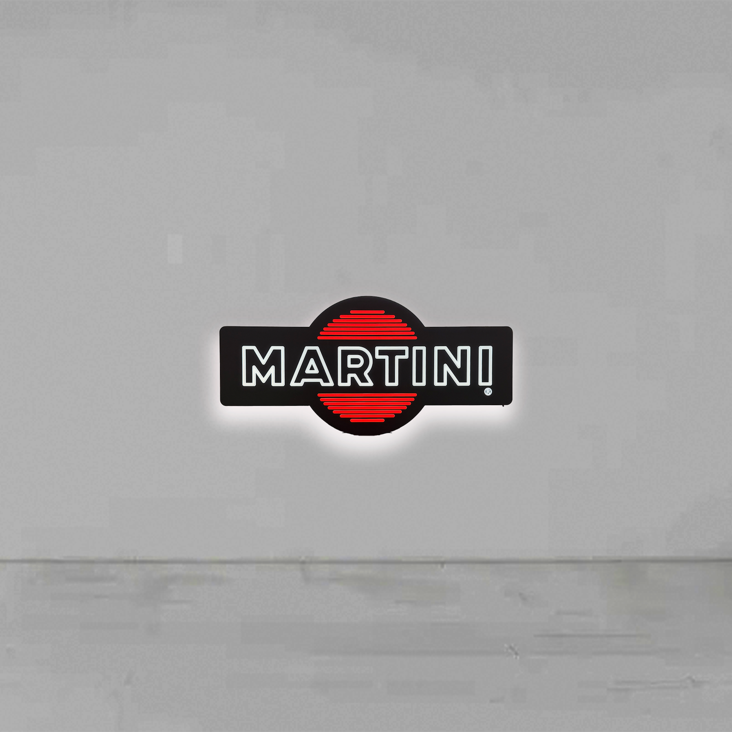 Insegna luminosa Martini