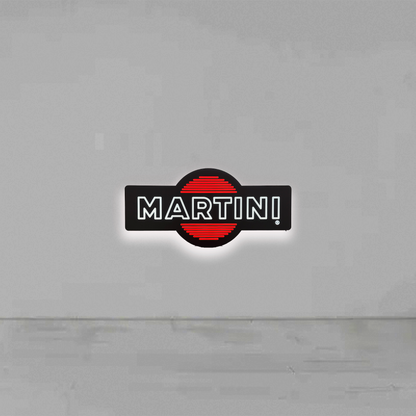 Insegna luminosa Martini