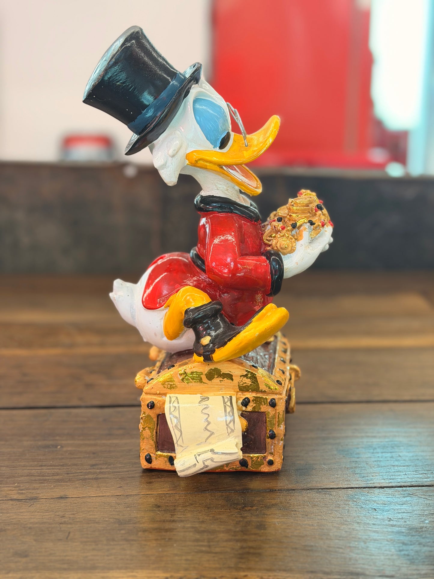 Statua originale Zio Paperone