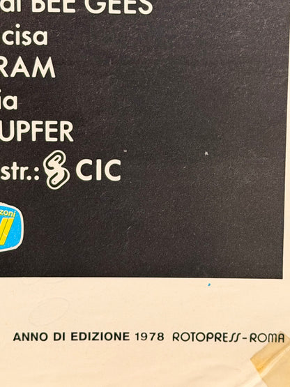Locandina di cinema - Febbre del sabato sera