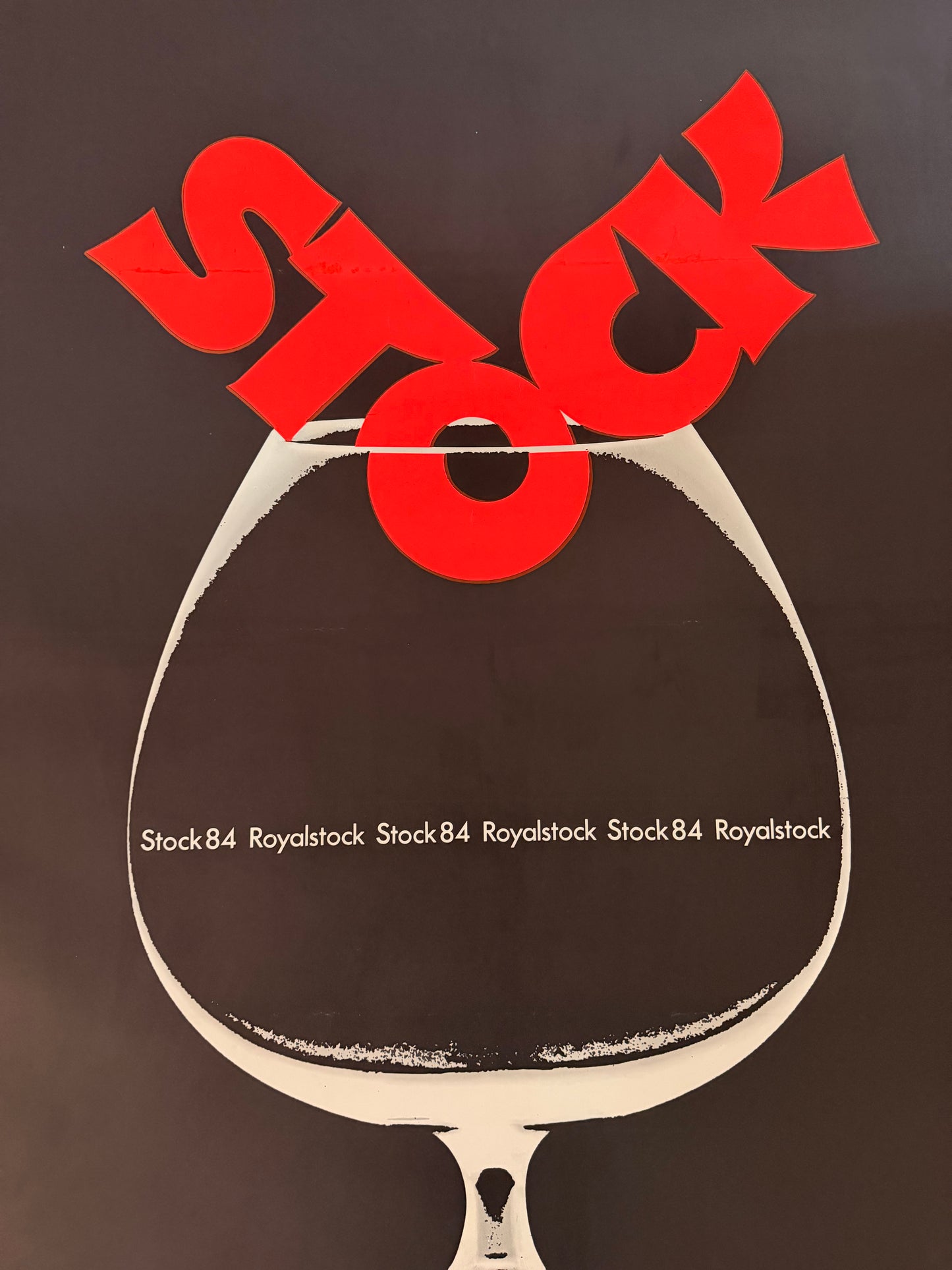 Manifesto originale pubblicitario - Stock 84