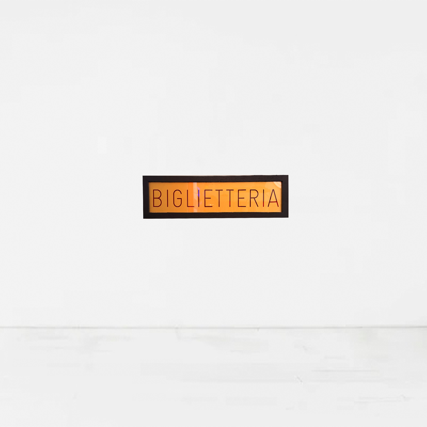 Insegna luminosa originale - Biglietteria