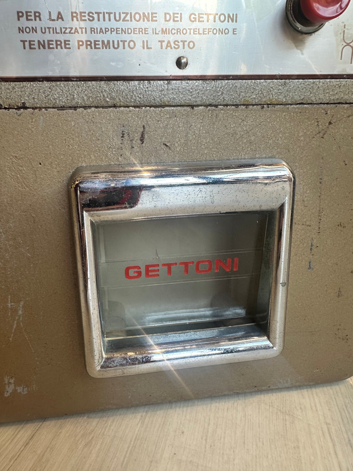 Telefono a gettoni originale