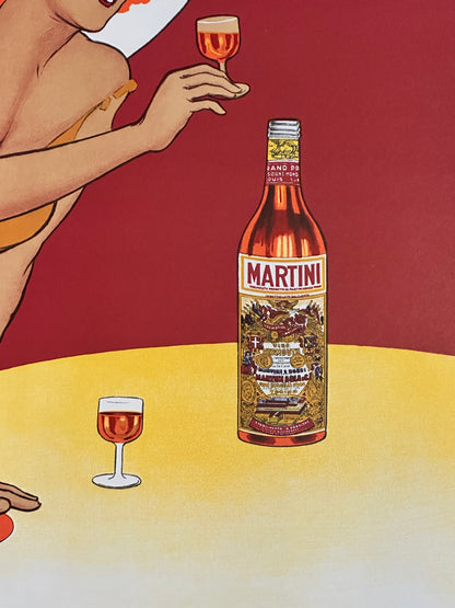 Manifesto originale pubblicitario - Martini e Rossi, Vermouth Torino