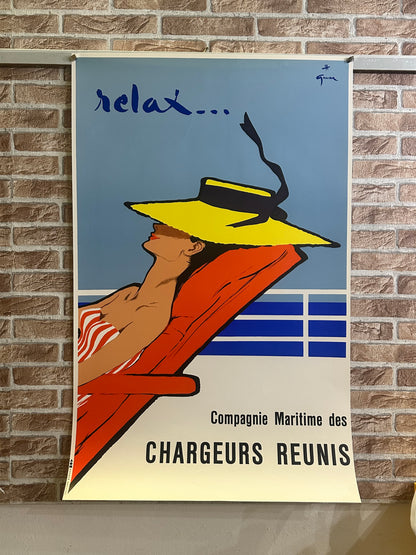 Manifesto pubblicitario originale - Relax