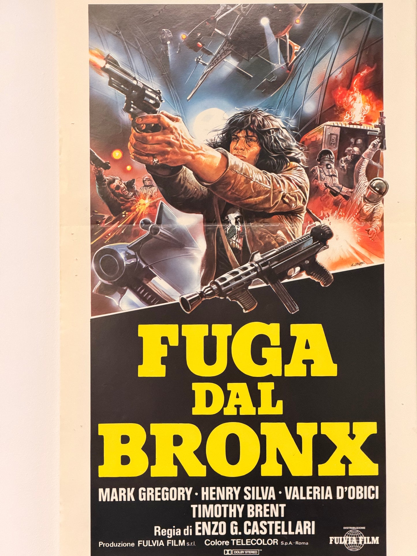 Locandina di cinema - Fuga dal Bronx