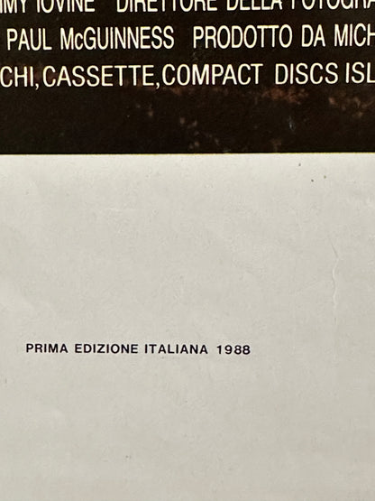 Locandina originale di cinema - U2, Il Film