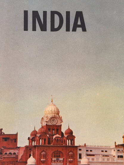Manifesto pubblicitario originale - Alitalia India