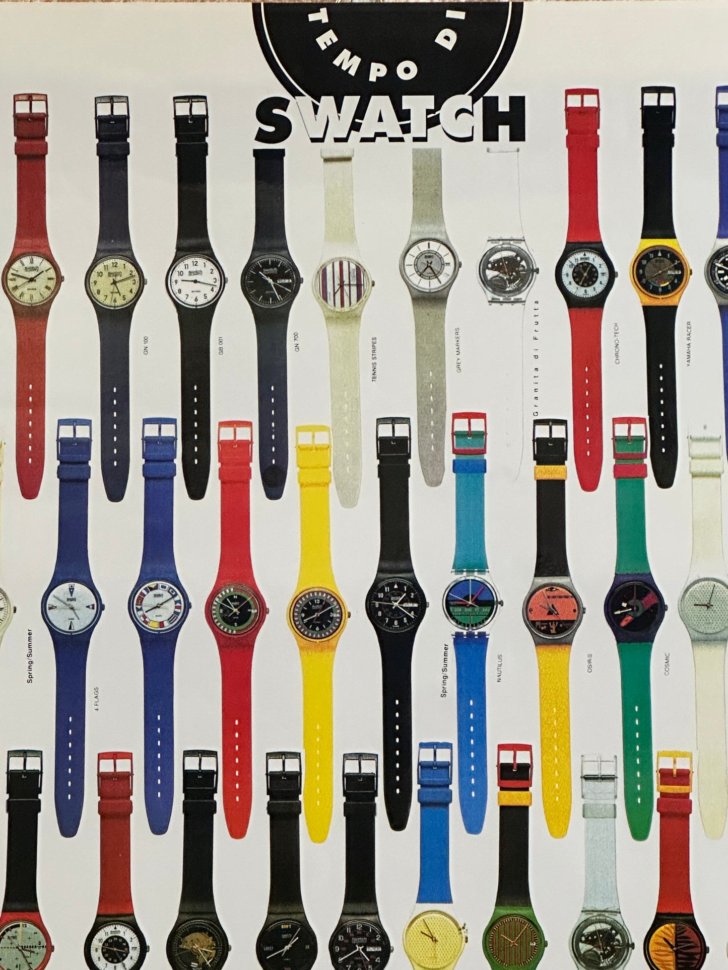 Manifesto pubblicitario originale - Swatch