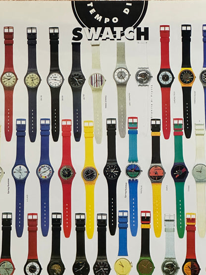 Manifesto pubblicitario originale - Swatch