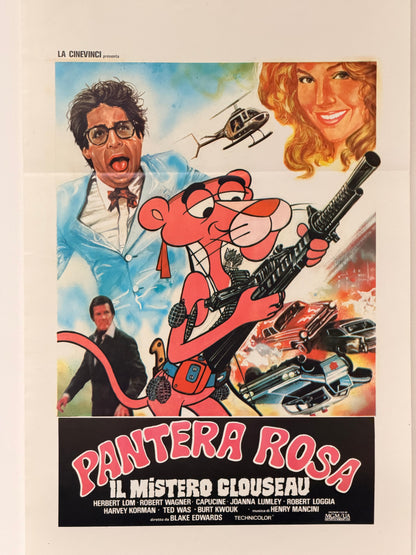 Locandina di cinema - La pantera rossa