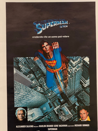 Locandina di cinema - Superman