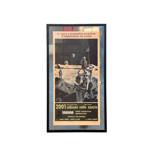 Locandina originale di cinema - 2001 Odisea nello Spazio - Kubrick