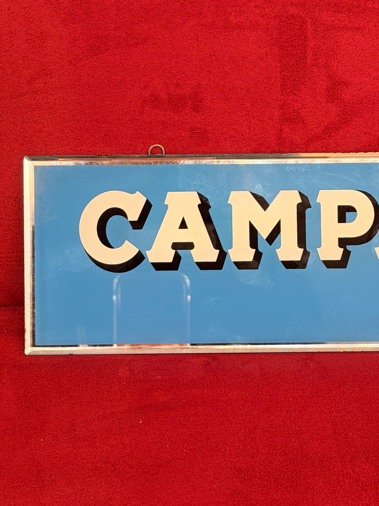 Vetrofania originale - Campari Aperitif